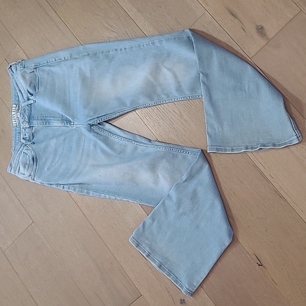 Idyllwind Jeans Women's sz 16 Light Wash Mid-High Rise Flare Denim Jeans